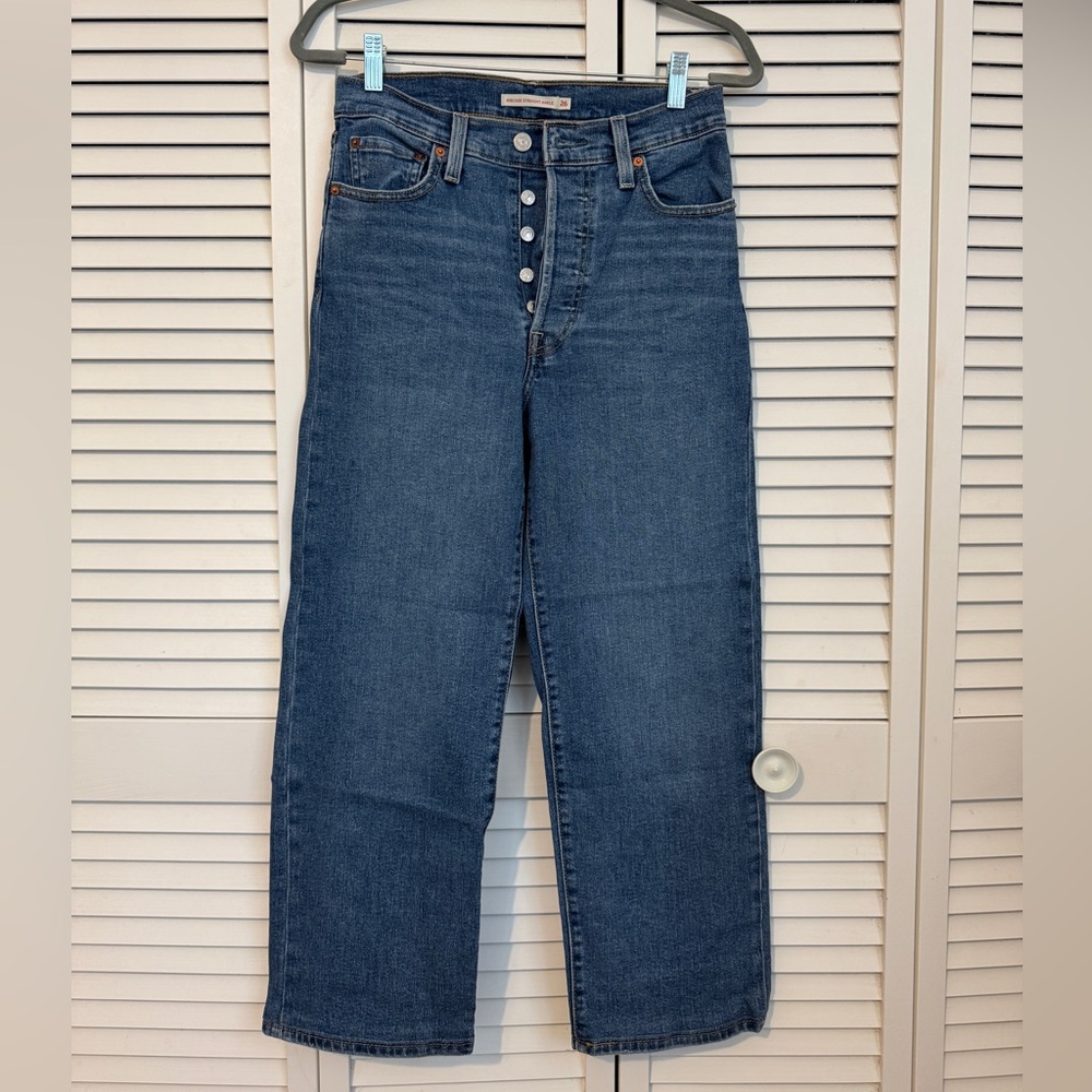 Levi’s Ribcage Straight Ankle - HEMMED - Sz 26